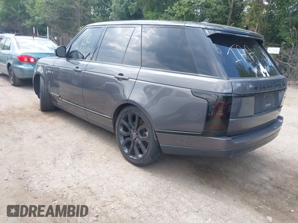2016 Land Rover Range Rover HSE with VIN SALGS2KF0GA290744, listed as a IAAI auction lot 42789120 with 123,256 mi miles and . Bid and sale history available at DreamBid. Image 3.