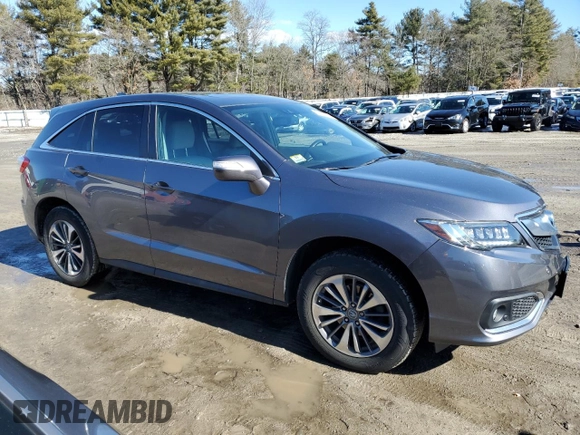2017 Acura RDX w/Advance Pkg with VIN 5J8TB4H79HL034126, listed as a Copart auction lot 47357025 with 92,027 mi miles and Salvage Title. Bid and sale history available at carsss.com. Image 4.