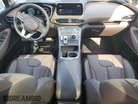 2022 Hyundai Santa Fe Hybrid SEL Premium with VIN KM8S3DA17NU030302, listed as a Copart auction lot 44356684 with 28,487 mi miles. Bid and sale history available at carsss.com. Image 8.