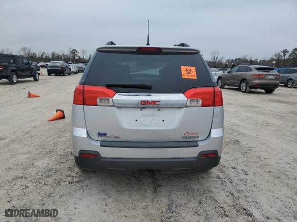 2011 GMC Terrain SLE-2 with VIN 2CTALSECXB6474451, listed as a Copart auction lot 45359975 with 0 mi miles and Salvage Title. Bid and sale history available at carsss.com. Image 6.