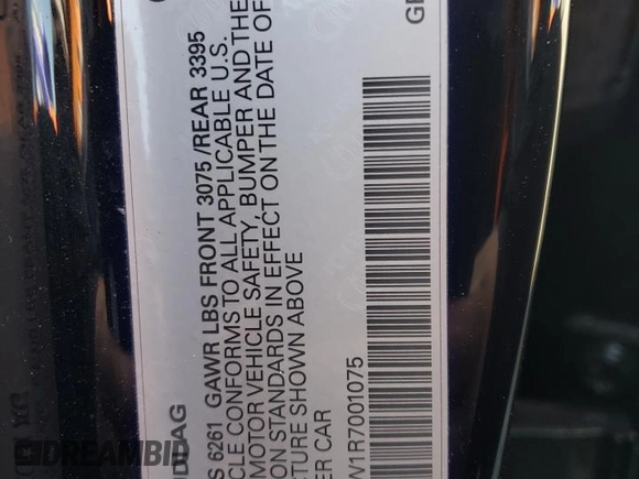 2024 Audi e-tron GT Premium Plus z VIN WAUFJBFW1R7001075, wystawiony jako Copart lot #58714654 z przebiegiem 3185 mil mil oraz Szkody całkowita. Historia ofert i sprzedaży dostępna na DreamBid. Obrazek 14.