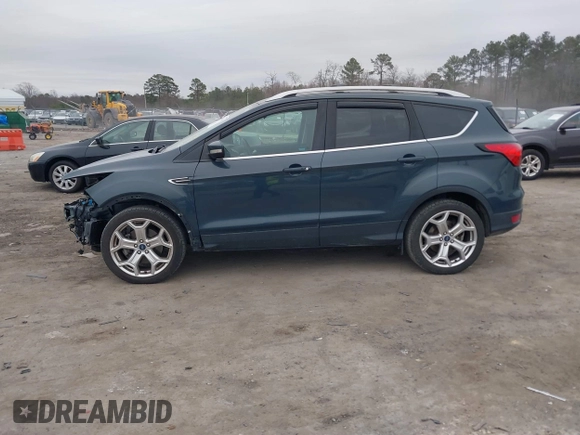 2019 Ford Escape Titanium with VIN 1FMCU9J93KUB84831, listed as a IAAI auction lot 41514146 with 105,072 mi miles. Bid and sale history available at carsss.com. Image 14.