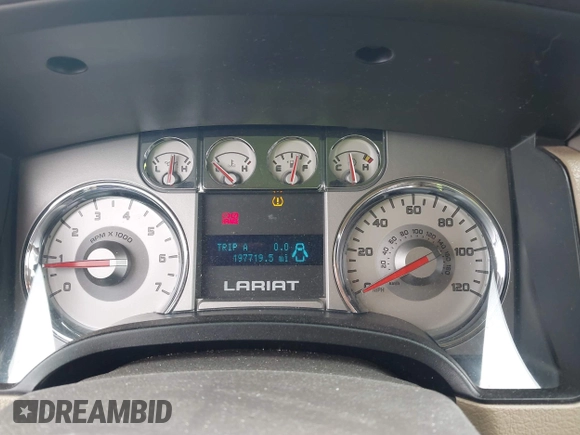 2010 Ford F-150 XL with VIN 1FTFW1EV9AFB58757, listed as a IAAI auction lot 42693102 with 197,719 mi miles and . Bid and sale history available at DreamBid. Image 7.
