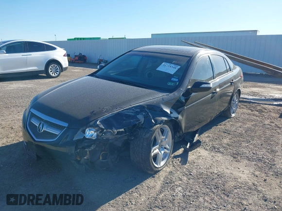 2008 Acura TL with VIN 19UUA66238A026254, listed as a IAAI auction lot 41718348 with 1 mi miles. Bid and sale history available at carsss.com. Image 6.