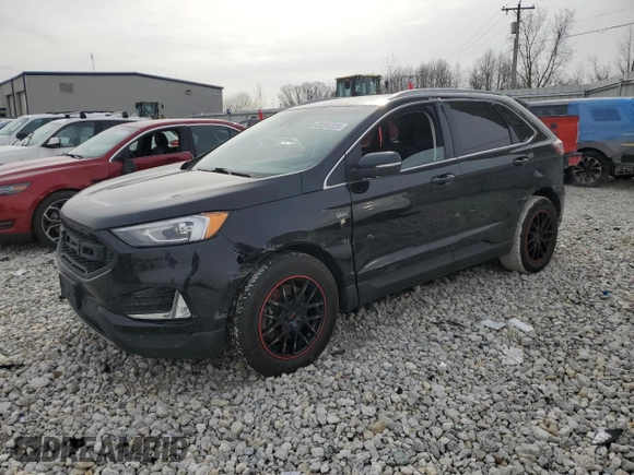 2020 Ford Edge SEL with VIN 2FMPK4J97LBA71563, listed as a Copart auction lot 48284325 with 78,297 mi miles and Salvage Title. Bid and sale history available at DreamBid. Image 1.