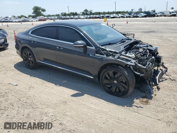 2021 Volkswagen Arteon SEL R-Line with VIN WVWHR7AN7ME009959, listed as a Copart auction lot 65902124 with 49,029 mi miles and Salvage title. Bid and sale history available at DreamBid. Image 4.