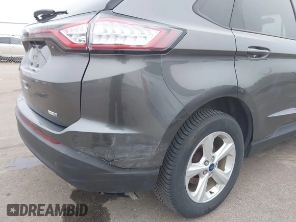 2017 Ford Edge SE with VIN 2FMPK4G96HBC27817, listed as a IAAI auction lot 41921451 with 90,885 mi miles. Bid and sale history available at carsss.com. Image 6.