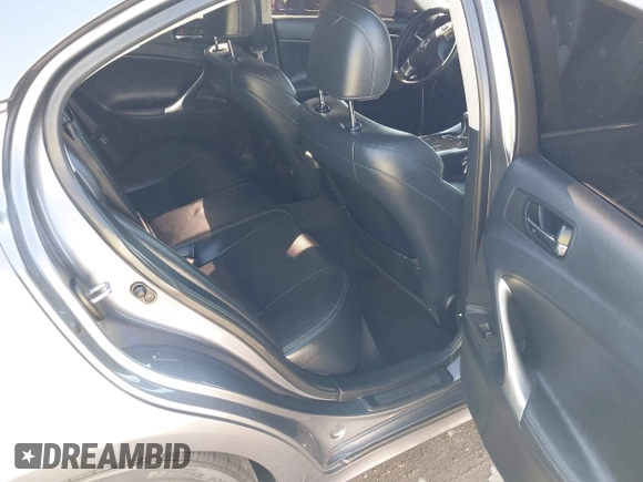 2012 Lexus IS 350 with VIN JTHCE5C22C5002587, listed as a IAAI auction lot 40698147 with 145,928 mi miles and . Bid and sale history available at DreamBid. Image 8.