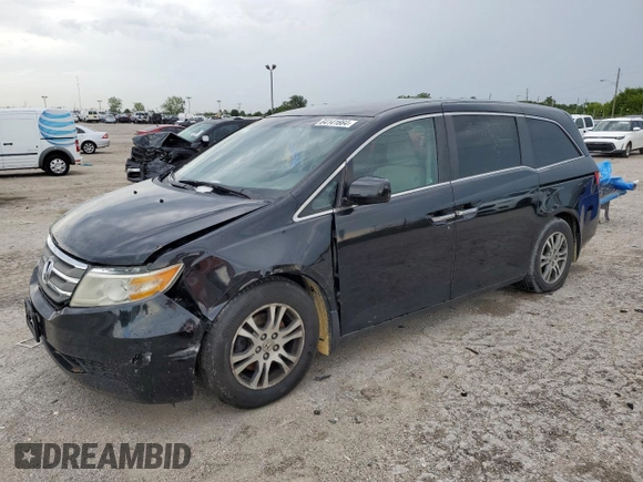 2012 Honda Odyssey EX с VIN 5FNRL5H44CB067158, выставлен на аукционе Copart как лот 64141664 с пробегом 218 022 миль миль и На запчасти • Non repairable. История ставок и продаж доступна на DreamBid. Изображение 1.