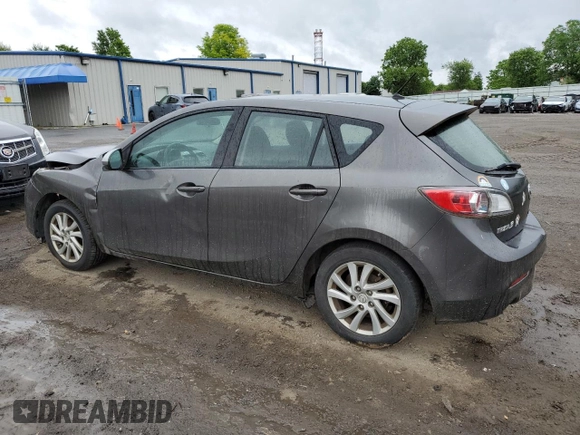 2012 Mazda 3 i Touring z VIN JM1BL1L82C1684247, wystawiony jako Copart lot #56695975 z przebiegiem 229 778 mil mil oraz Szkoda całkowita • Salvage title. Historia ofert i sprzedaży dostępna na DreamBid. Obrazek 2.