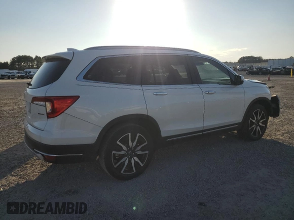 2020 Honda Pilot Touring 8-Passenger with VIN 5FNYF5H98LB022755, listed as a Copart auction lot 44343355 with 78,095 mi miles and Salvage Title. Bid and sale history available at DreamBid. Image 3.