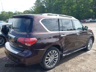 2016 Infiniti QX80 with VIN JN8AZ2ND8G9800914, listed as a IAAI auction lot 42204257 with 113,149 mi miles and . Bid and sale history available at DreamBid. Image 4.