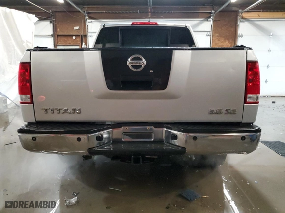 2007 Nissan Titan LE with VIN 1N6BA07B37N215122, listed as a Copart auction lot 44695515 with 202,560 mi miles and Salvage Title. Bid and sale history available at carsss.com. Image 6.