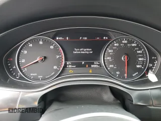 2018 Audi A7 Prestige with VIN WAU23AFC4JN090858, listed as a Copart auction lot 56653384 with 84,583 mi miles and Salvage Title. Bid and sale history available at carsss.com. Image 9.