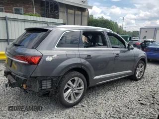 2020 Audi Q7 Premium Plus with VIN WA1LJAF78LD009220, listed as a Copart auction lot 64813815 with 47,200 mi miles and Salvage title. Bid and sale history available at DreamBid. Image 3.