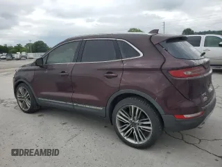 2016 Lincoln MKC Reserve with VIN 5LMTJ3DH7GUJ31756, listed as a Copart auction lot 58563035 with Not provided miles and Salvage title. Bid and sale history available at DreamBid. Image 2.