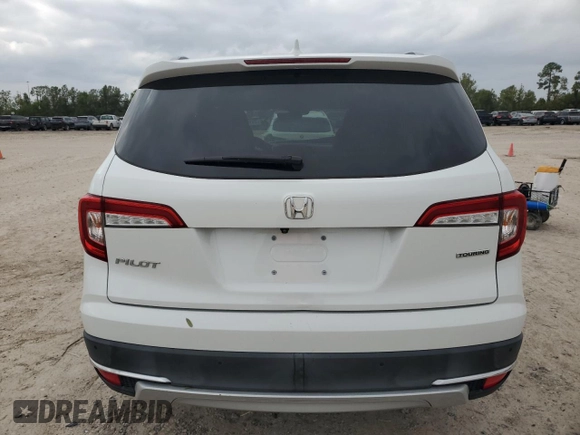 2021 Honda Pilot Touring 8-Passenger with VIN 5FNYF5H90MB001805, listed as a Copart auction lot 79101514 with 41,607 mi miles and Salvage Title. Bid and sale history available at DreamBid. Image 6.