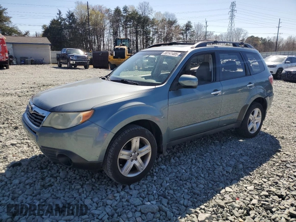 2010 Subaru Forester 2.5X Premium with VIN JF2SH6CC9AH792373, listed as a Copart auction lot 50141485 with 184,606 mi miles and Salvage Title. Bid and sale history available at carsss.com. Image 1.