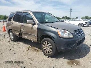 2005 Honda CR-V EX with VIN SHSRD78865U320729, listed as a Copart auction lot 54406435 with 206,351 mi miles and Salvage Title. Bid and sale history available at DreamBid. Image 4.