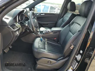 2017 Mercedes-Benz GLS 450 with VIN 4JGDF6EE7HA985714, listed as a Copart auction lot 53580884 with 87,158 mi miles and Salvage Title. Bid and sale history available at DreamBid. Image 7.