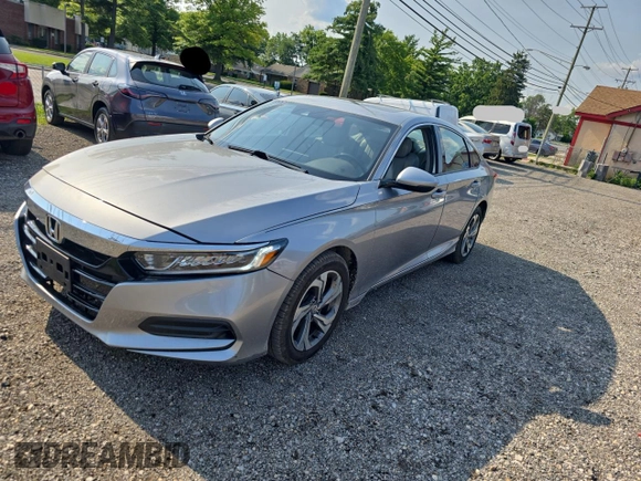2019 Honda Accord EX-L with VIN 1HGCV2F57KA018314, listed as a Copart auction lot 63866865 with 76,598 mi miles and Clean title. Bid and sale history available at DreamBid. Image 2.