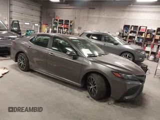 2023 Toyota Camry SE with VIN 4T1T11AK4PU796718, listed as a IAAI auction lot 41837080 with 38,243 mi miles. Bid and sale history available at carsss.com. Image 1.