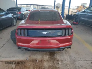 2018 Ford Mustang EcoBoost z VIN 1FA6P8TH1J5154751, wystawiony jako Copart lot #58478205 z przebiegiem 73 097 mil mil oraz Szkoda całkowita • Salvage title. Historia ofert i sprzedaży dostępna na DreamBid. Obrazek 6.