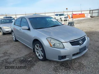 2007 Nissan Maxima 3.5 SE with VIN 1N4BA41E77C825488, listed as a IAAI auction lot 41850268 with 194,150 mi miles. Bid and sale history available at carsss.com. Image 1.