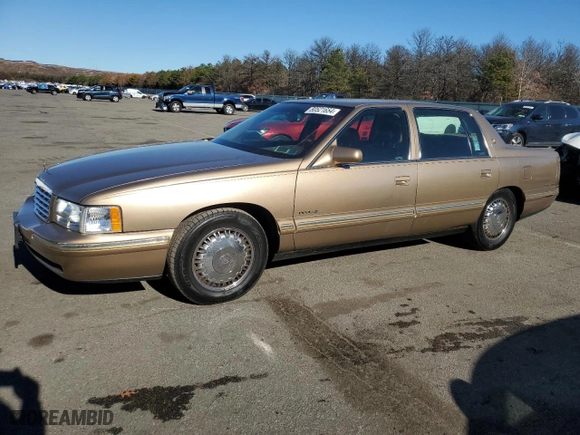 1998 Cadillac DeVille DHS with VIN 1G6KE54Y5WU711754, listed as a Copart auction lot 80521654 with 59,044 mi miles and Clean Title. Bid and sale history available at carsss.com. Image 1.