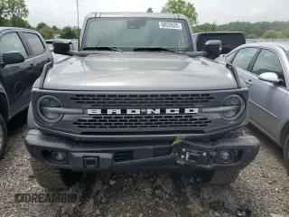2023 Ford Bronco с VIN 1FMEE5DP8PLB53323, выставлен на аукционе Copart как лот 60020625 с пробегом 23 987 миль миль и Списание • Salvage title. История ставок и продаж доступна на DreamBid. Изображение 5.