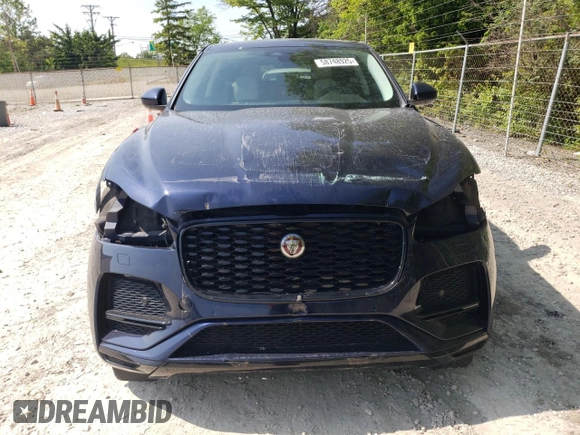 2022 Jaguar F-Pace S z VIN SADCJ2EX5NA698297, wystawiony jako Copart lot #58748925 z przebiegiem 46 525 mil mil oraz Szkoda całkowita • Salvage title. Historia ofert i sprzedaży dostępna na DreamBid. Obrazek 5.