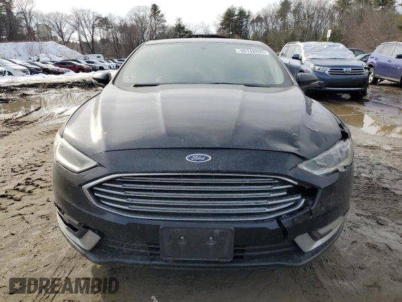 2017 Ford Fusion Titanium with VIN 3FA6P0D94HR183550, listed as a Copart auction lot 46148595 with 140,505 mi miles and Salvage title. Bid and sale history available at DreamBid. Image 5.