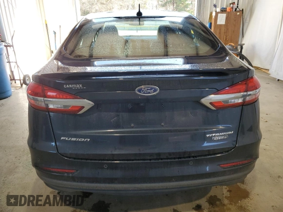 2020 Ford Fusion Titanium with VIN 3FA6P0SU0LR105007, listed as a Copart auction lot 46318815 with 79,383 mi miles and Salvage title. Bid and sale history available at DreamBid. Image 6.