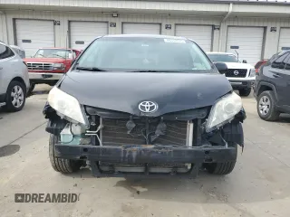 2012 Toyota Sienna with VIN 5TDKA3DC5CS013775, listed as a Copart auction lot 46312695 with 218,890 mi miles and Salvage Title. Bid and sale history available at DreamBid. Image 5.