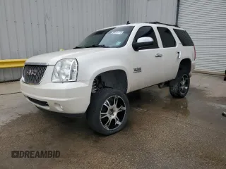 2010 GMC Yukon SLT with VIN 1GKUCCE01AR287921, listed as a Copart auction lot 50781775 with 202,301 mi miles and Salvage Title. Bid and sale history available at carsss.com. Image 1.