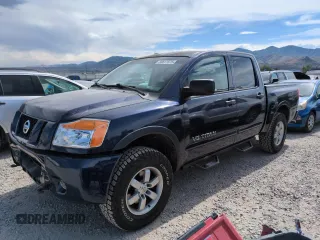 2011 Nissan Titan Pro-4X с VIN 1N6BA0EC3BN322837, выставлен на аукционе Copart как лот 60617675 с пробегом 196 657 миль миль и Списание • Salvage title. История ставок и продаж доступна на DreamBid. Изображение 1.