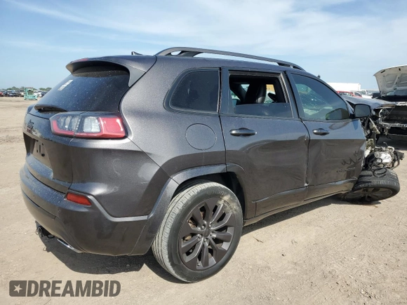 2020 Jeep Cherokee High Altitude with VIN 1C4PJLDN8LD561742, listed as a Copart auction lot 56984325 with Not provided miles and Salvage title. Bid and sale history available at DreamBid. Image 3.