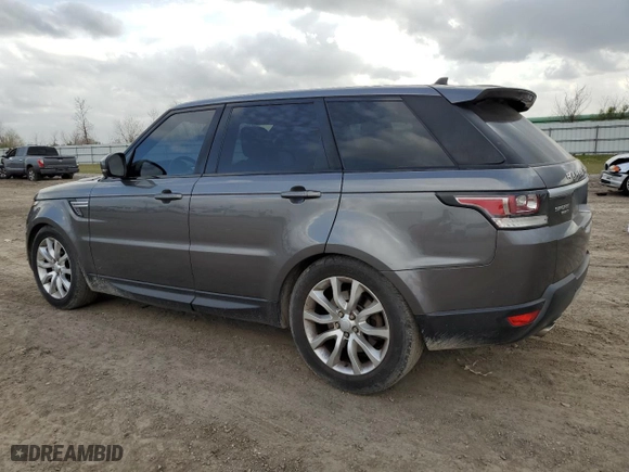 2016 Land Rover Range Rover Sport V6 HSE with VIN SALWR2PFXGA121041, listed as a Copart auction lot 48043095 with 82,131 mi miles and Salvage Title. Bid and sale history available at carsss.com. Image 2.