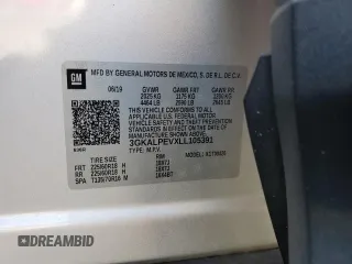 2020 GMC Terrain SLT with VIN 3GKALPEVXLL105391, listed as a Copart auction lot 47689065 with 156,888 mi miles and Salvage Title. Bid and sale history available at carsss.com. Image 14.