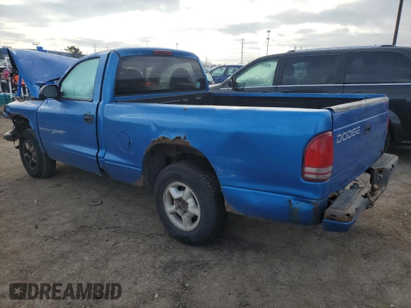1998 Dodge Dakota SLT z VIN 1B7FL26X3WS633719, wystawiony jako Copart lot #82381914 z przebiegiem Nie podano mil oraz Szkoda całkowita • Salvage title. Historia ofert i sprzedaży dostępna na DreamBid. Obrazek 2.