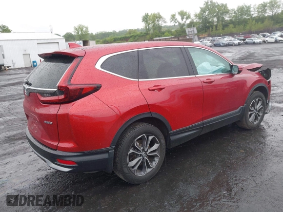 2020 Honda CR-V EX-L with VIN 2HKRW2H85LH679296, listed as a IAAI auction lot 42313562 with 34,553 mi miles and . Bid and sale history available at DreamBid. Image 4.