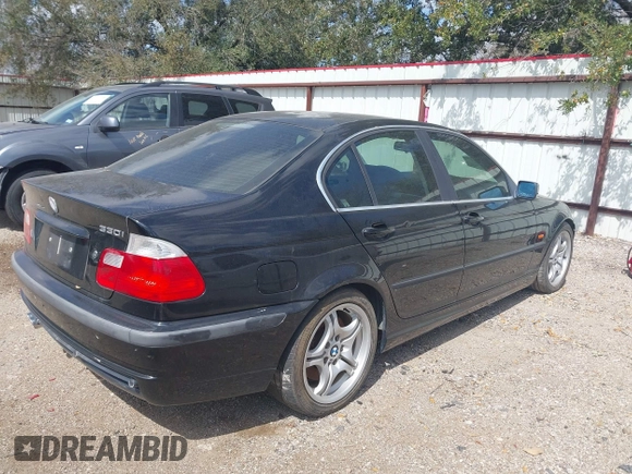 2001 BMW 3 Series 330i with VIN WBAAV53421FJ64069, listed as a IAAI auction lot 41760517 with Not Provided miles and . Bid and sale history available at carsss.com. Image 4.