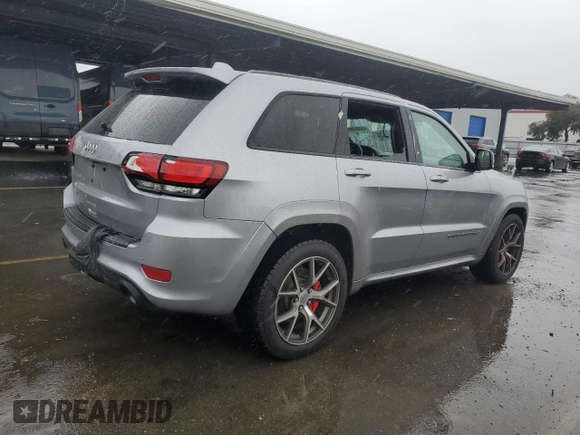 2017 Jeep Grand Cherokee SRT with VIN 1C4RJFDJ3HC626906, listed as a Copart auction lot 45005895 with 82,001 mi miles and Salvage Title. Bid and sale history available at carsss.com. Image 3.