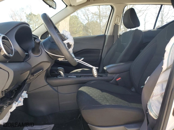 2021 Nissan Kicks SV with VIN 3N1CP5CV5ML504486, listed as a Copart auction lot 46719645 with 27,609 mi miles and Salvage Title. Bid and sale history available at carsss.com. Image 7.
