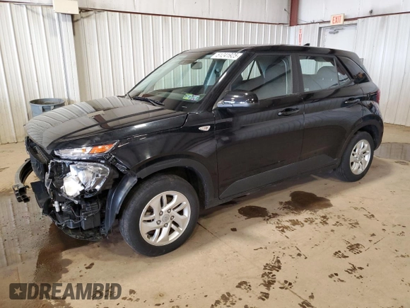 2022 Hyundai Venue SE z VIN KMHRB8A39NU142464, wystawiony jako Copart lot #51241925 z przebiegiem 75 018 mil mil oraz Szkoda całkowita • Salvage title. Historia ofert i sprzedaży dostępna na DreamBid. Obrazek 1.