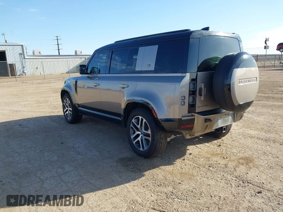 2023 Land Rover Defender X с VIN SALEX7EU1P2148879, выставлен на аукционе IAAI как лот 41770581 с пробегом 32 831 миль миль и . История ставок и продаж доступна на DreamBid. Изображение 3.