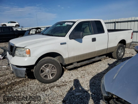 2007 Ford F-150 XLT with VIN 1FTPX14V77FB74287, listed as a Copart auction lot 46579145 with 110,256 mi miles and Salvage Title. Bid and sale history available at carsss.com. Image 1.