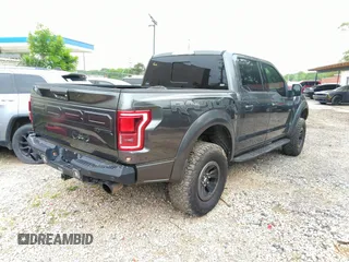 2017 Ford F-150 Raptor with VIN 1FTFW1RG8HFA31164, listed as a IAAI auction lot 42125542 with 164,745 mi miles and . Bid and sale history available at carsss.com. Image 4.