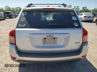 2011 Jeep Compass Latitude with VIN 1J4NT1FB5BD260783, listed as a Copart auction lot 52233525 with 108,018 mi miles and Salvage Title. Bid and sale history available at carsss.com. Image 6.