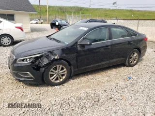 2017 Hyundai Sonata 2.4L z VIN 5NPE24AF9HH568742, wystawiony jako Copart lot #59537275 z przebiegiem 132 831 mil mil oraz Szkoda całkowita • Salvage title. Historia ofert i sprzedaży dostępna na DreamBid. Obrazek 1.